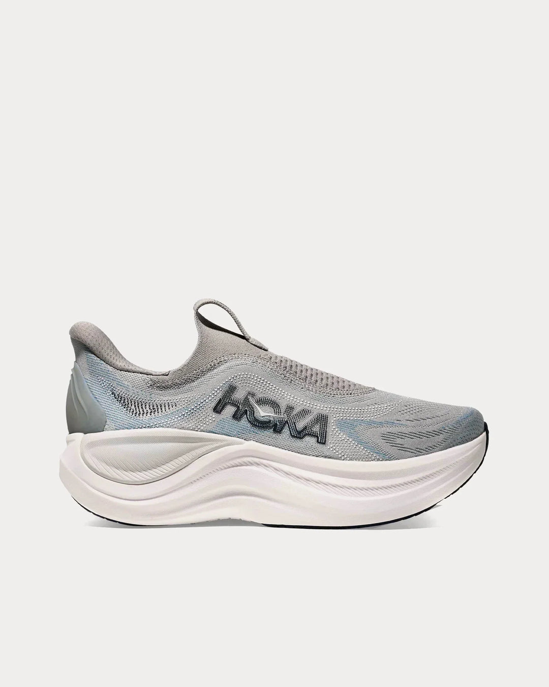 Hoka Skyward Laceless - Cinza/Azul Acinzentado
