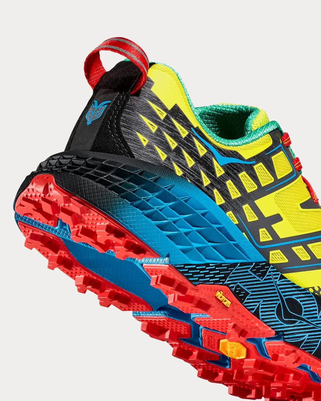 Hoka Speedgoat 2 - Amarelo/Preto/Azul