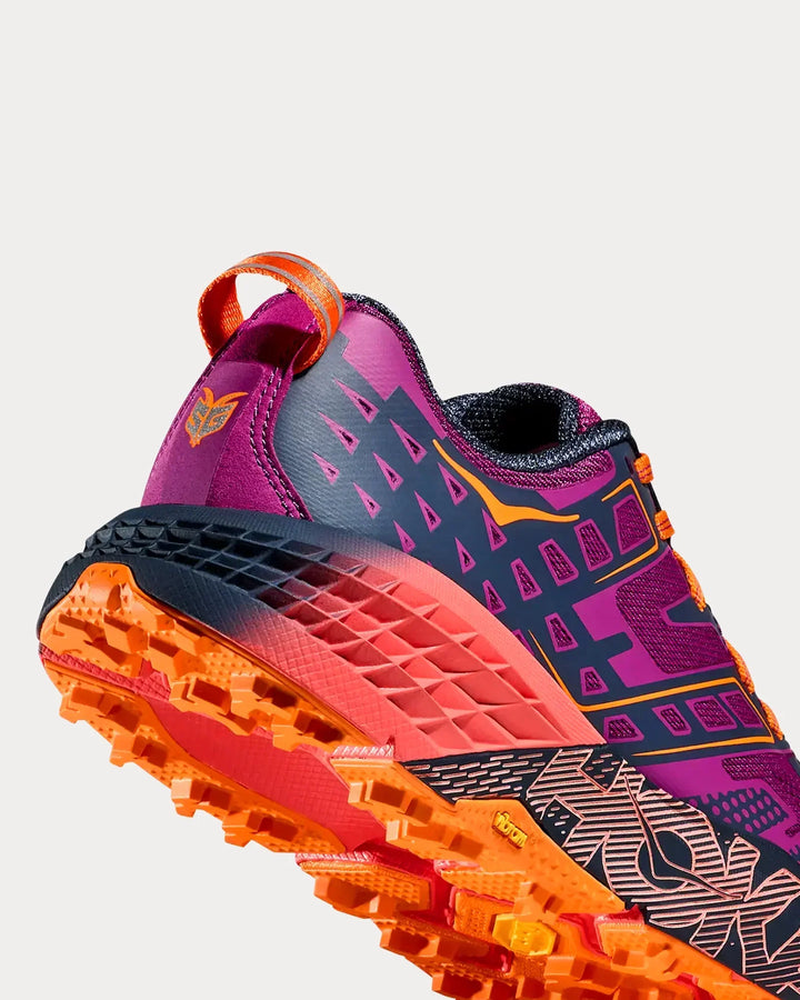 Hoka Speedgoat 2 - Azul Marinho/Roxo/Laranja