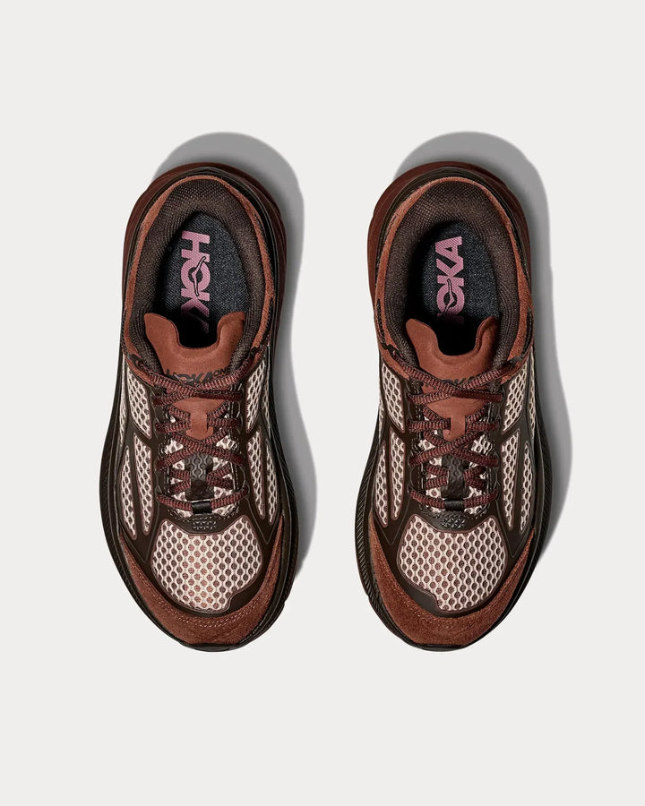 Hoka Clifton One9 S – Marrom/Cinza Escuro