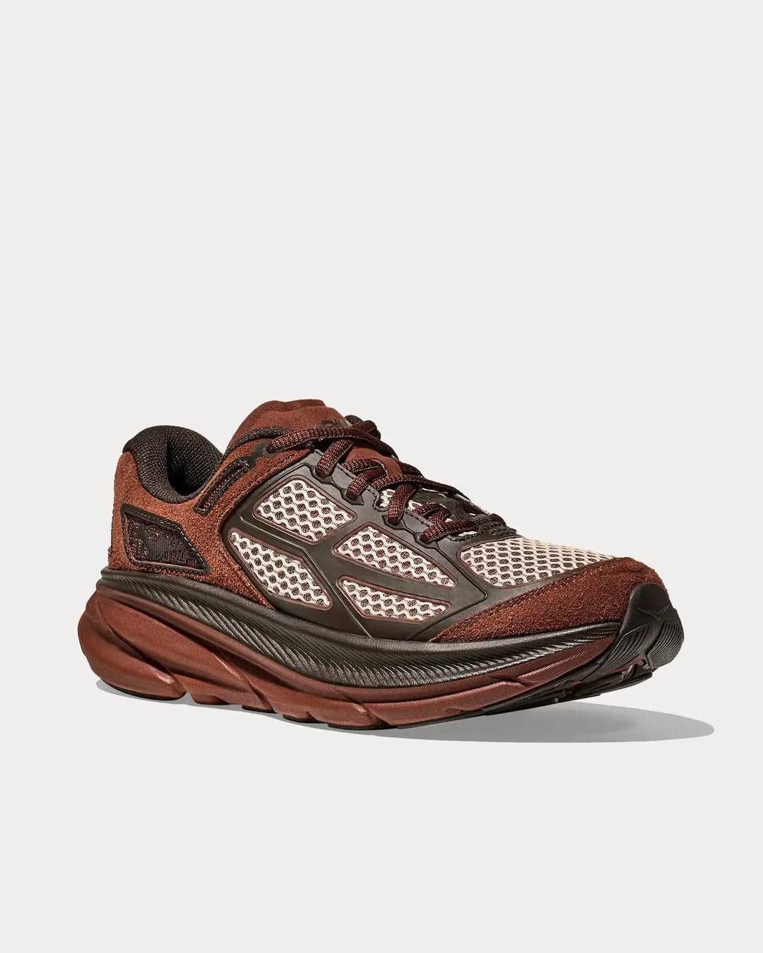 Hoka Clifton One9 S – Marrom/Cinza Escuro