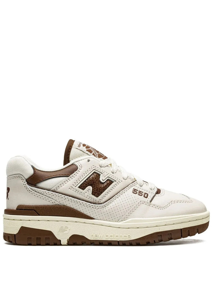 New Balance 550 - Creme/Marrom Escuro