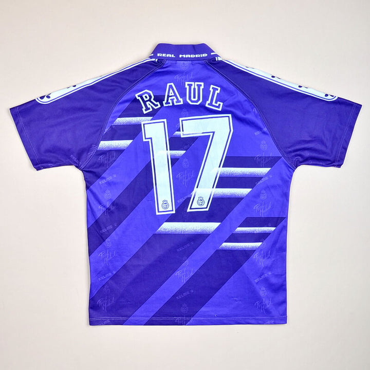 Camisa Retrô Real Madrid Away 1994/96 - RAUL #17 (PRONTA ENTREGA)