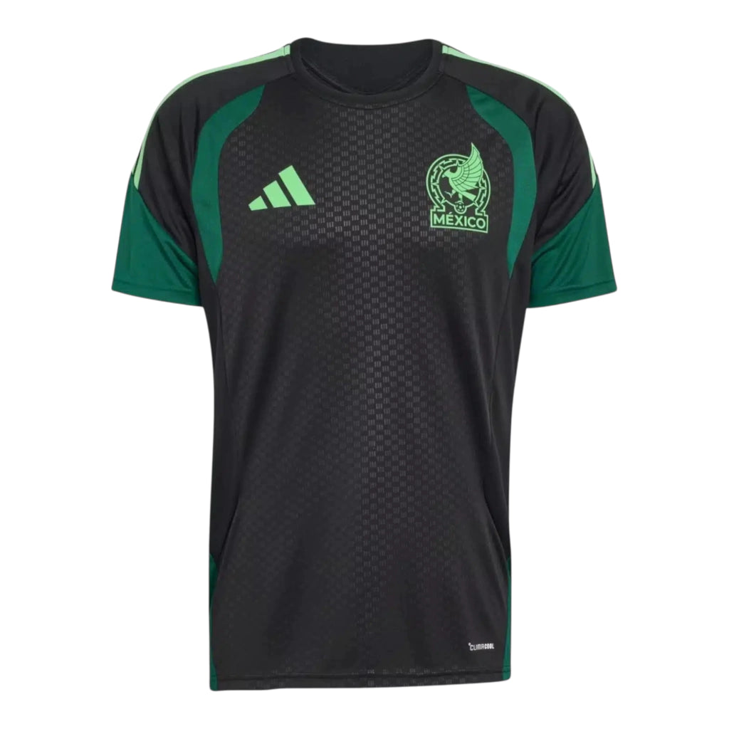 Camisa Treino México 2026 - Preta/Verde