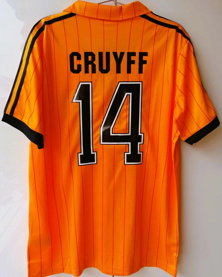 Camisa Retrô Holanda Home 1974/1975 - J. Cruyff #14