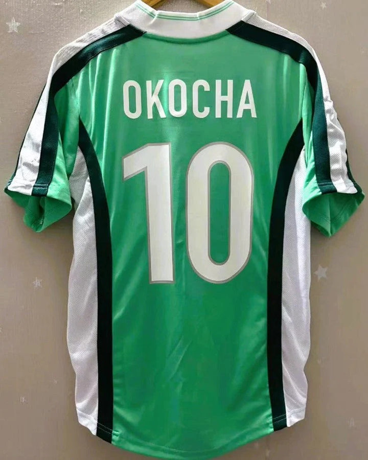 Camisa Retrô Nigéria 1998/99 Home - OKOCHA #10