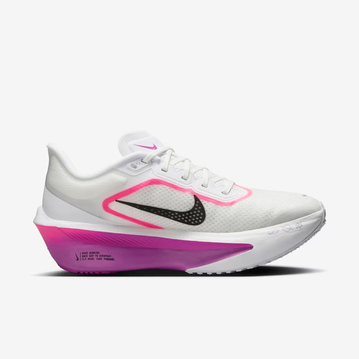 Tênis Nike Zoom Fly 6 - Branco/Rosa
