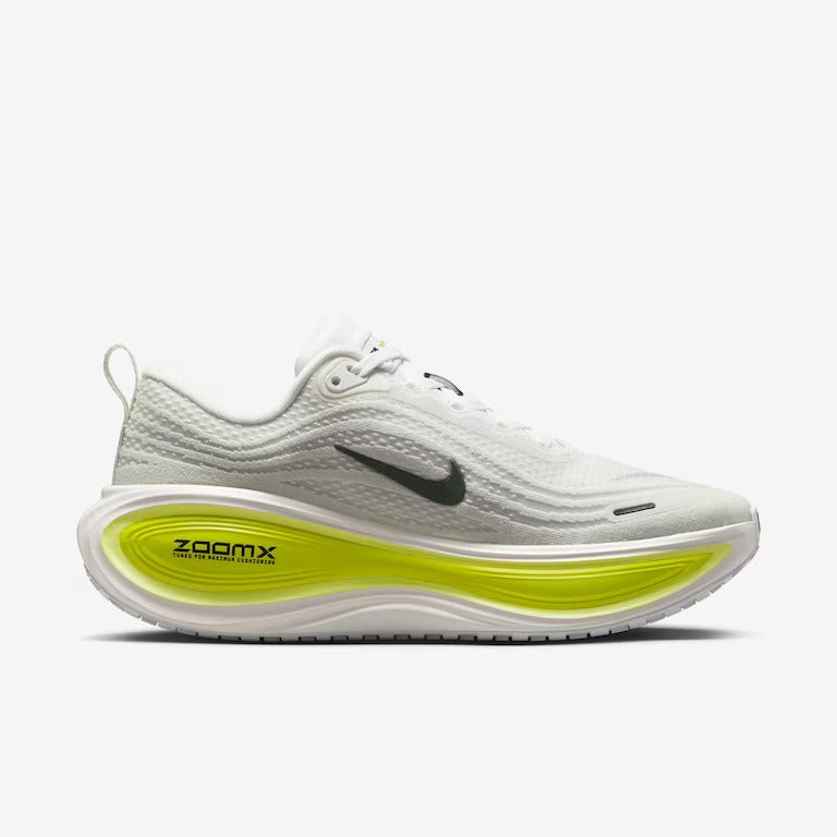 Tênis Nike Vomero Plus - Branco/Verde Neon