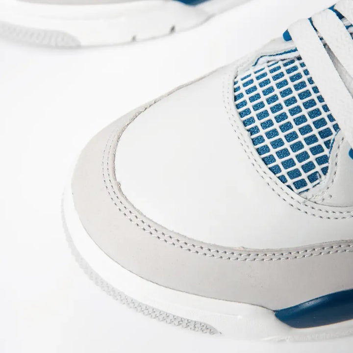 Air Jordan 4 - Branco/Azul Profundo