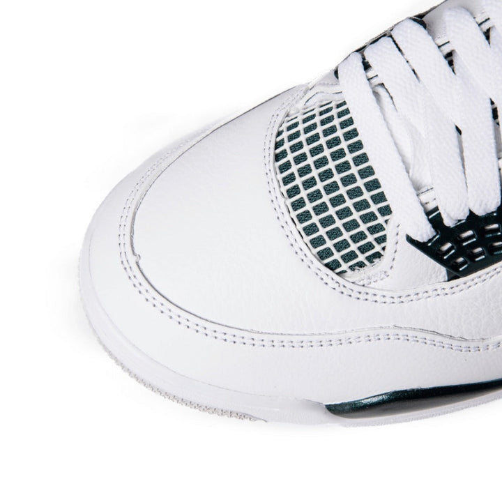 Air Jordan 4 - Branco/Verde Petróleo