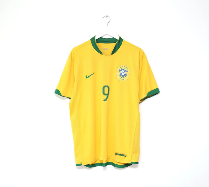 Camisa Retrô Brasil 2006 Home - Ronaldo #9 (Pronta Entrega)