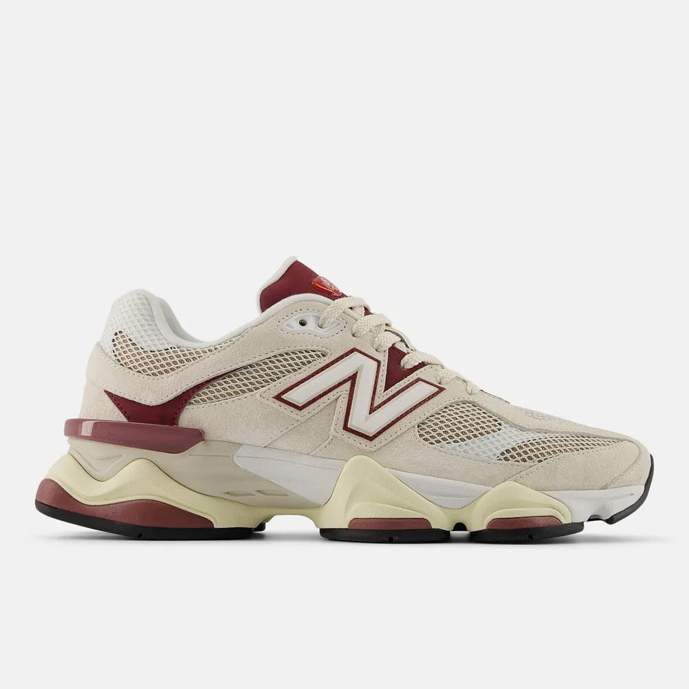 New Balance 9060 – Bege/Borgonha