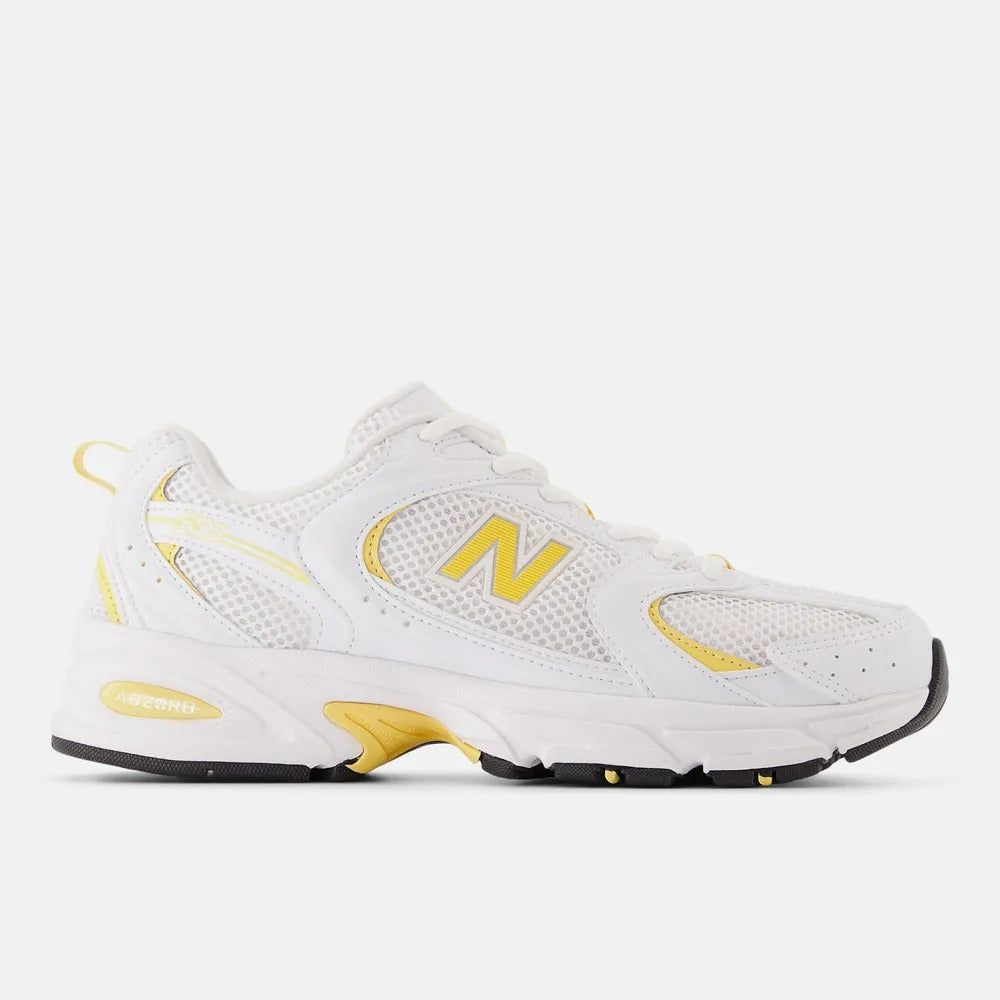 New Balance 530 – Branco/Amarelo