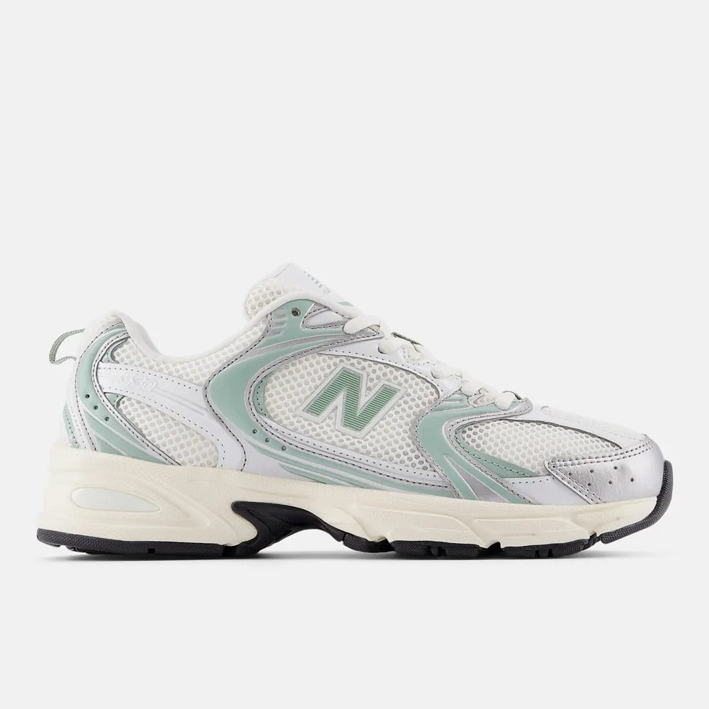 New Balance 530 – Branco/Verde claro