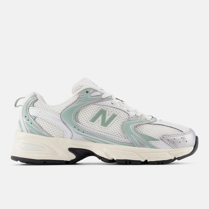 New Balance 530 – Branco/Verde claro