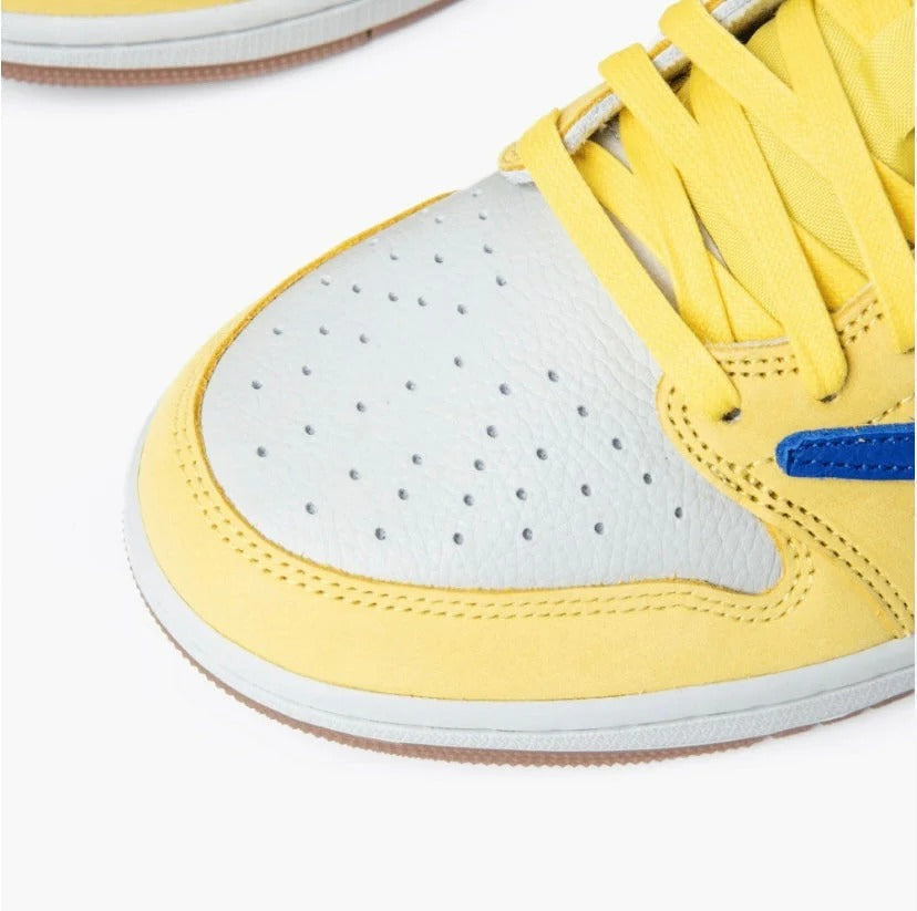 Jordan 1 Low Travis Scott Amarelo Canário