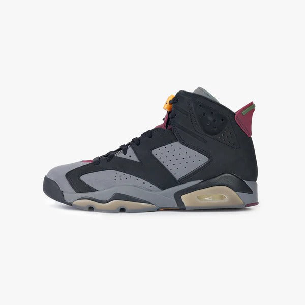 Jordan 6 Retro - Cinza/Preto/Bordô