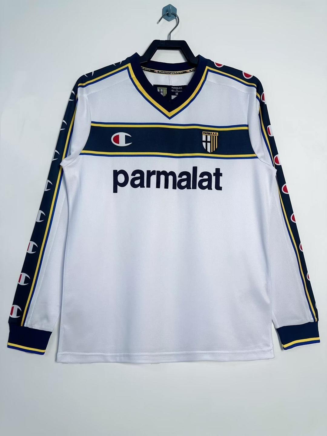 Camisa Retrô Parma 2002/03 Away - Manga Longa
