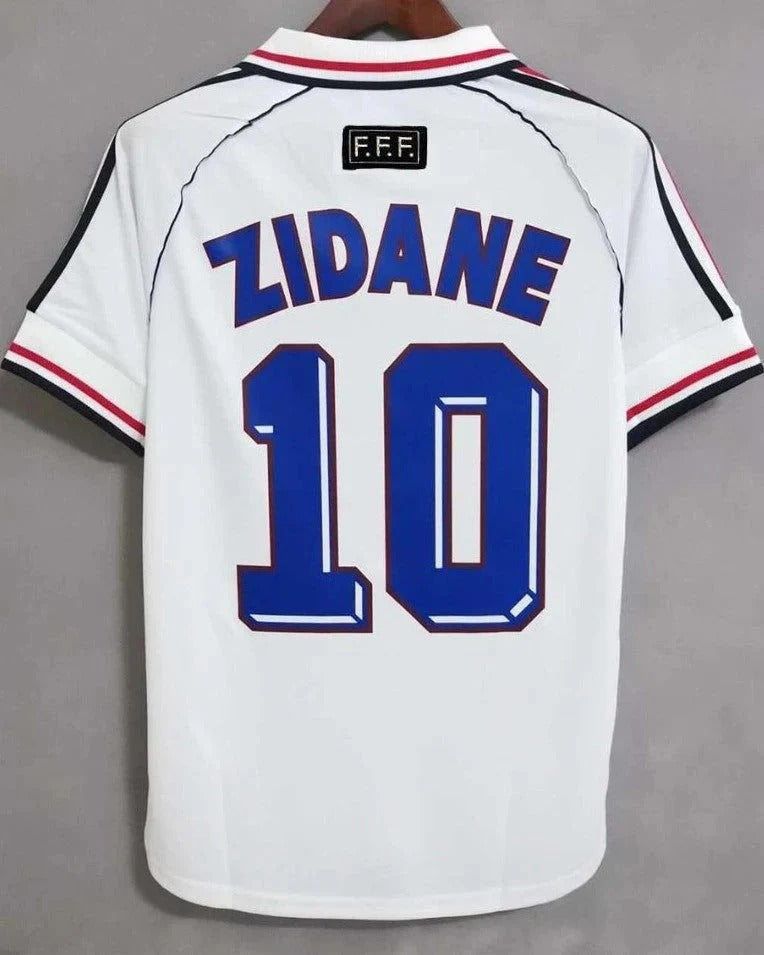 Camisa Retrô França 1998/99 Away - ZIDANE #10