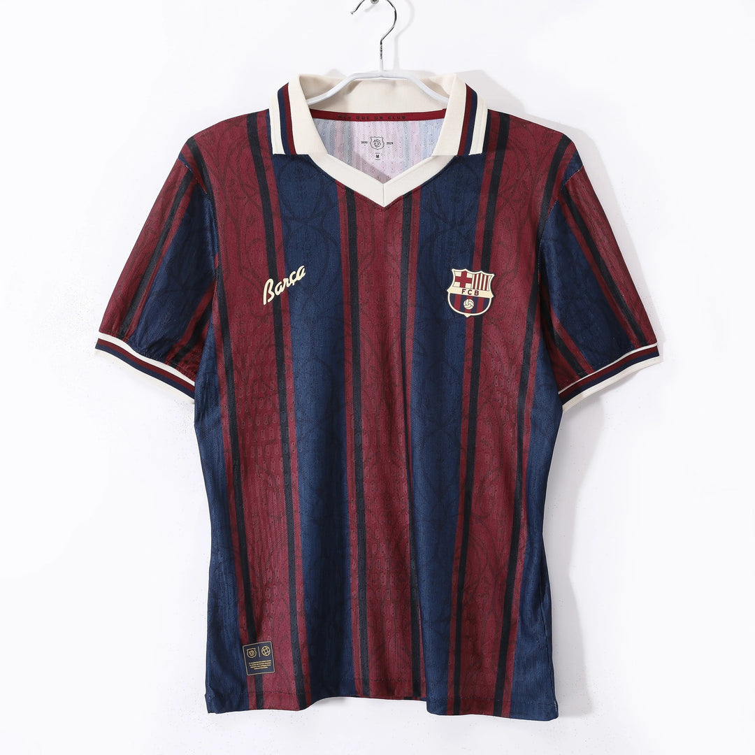 Camisa Retrô Barcelona 125º Aniversário
