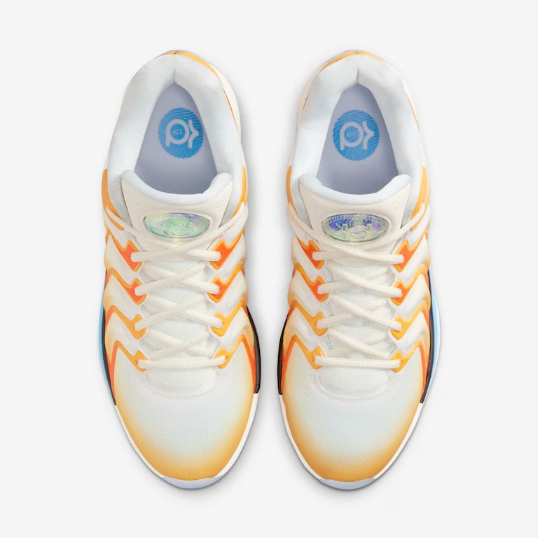 Tênis Nike KD17 Sunrise - Branco/Laranja