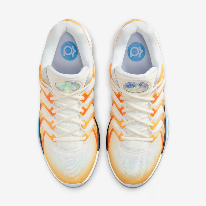 Tênis Nike KD17 Sunrise - Branco/Laranja