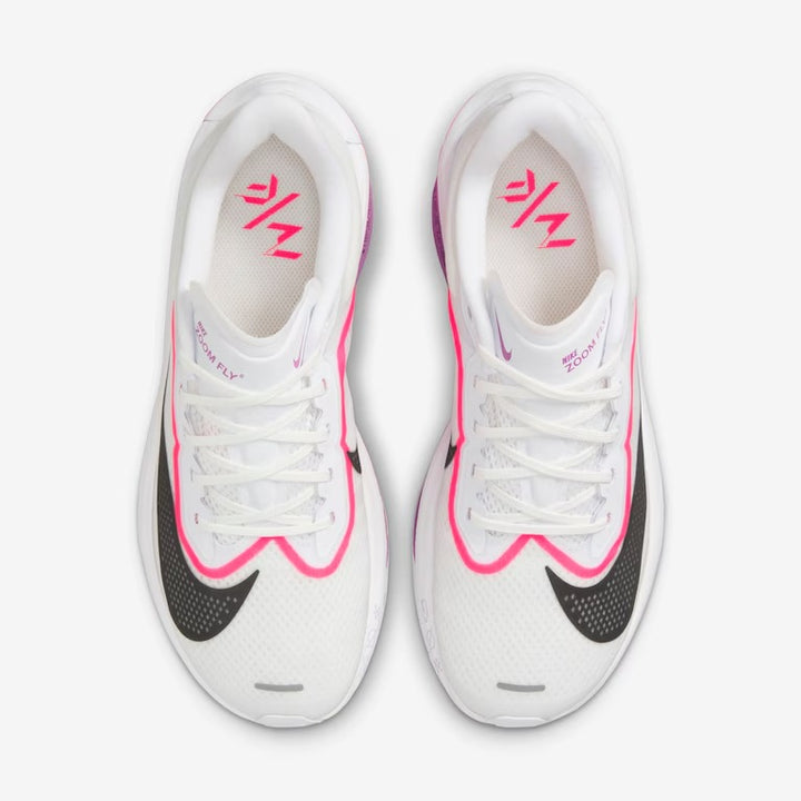 Tênis Nike Zoom Fly 6 - Branco/Rosa