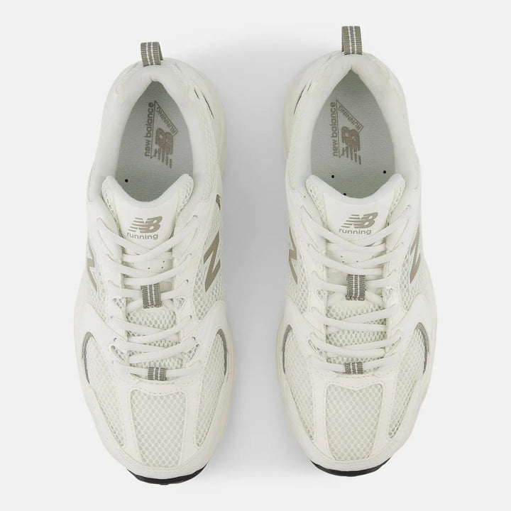 New Balance 530 – Branco/Marrom claro