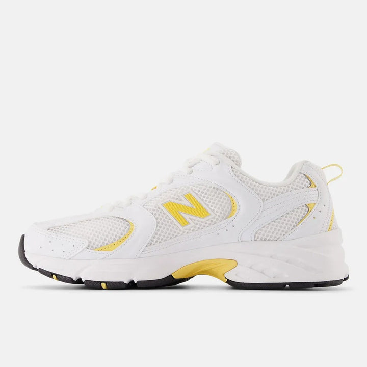New Balance 530 – Branco/Amarelo