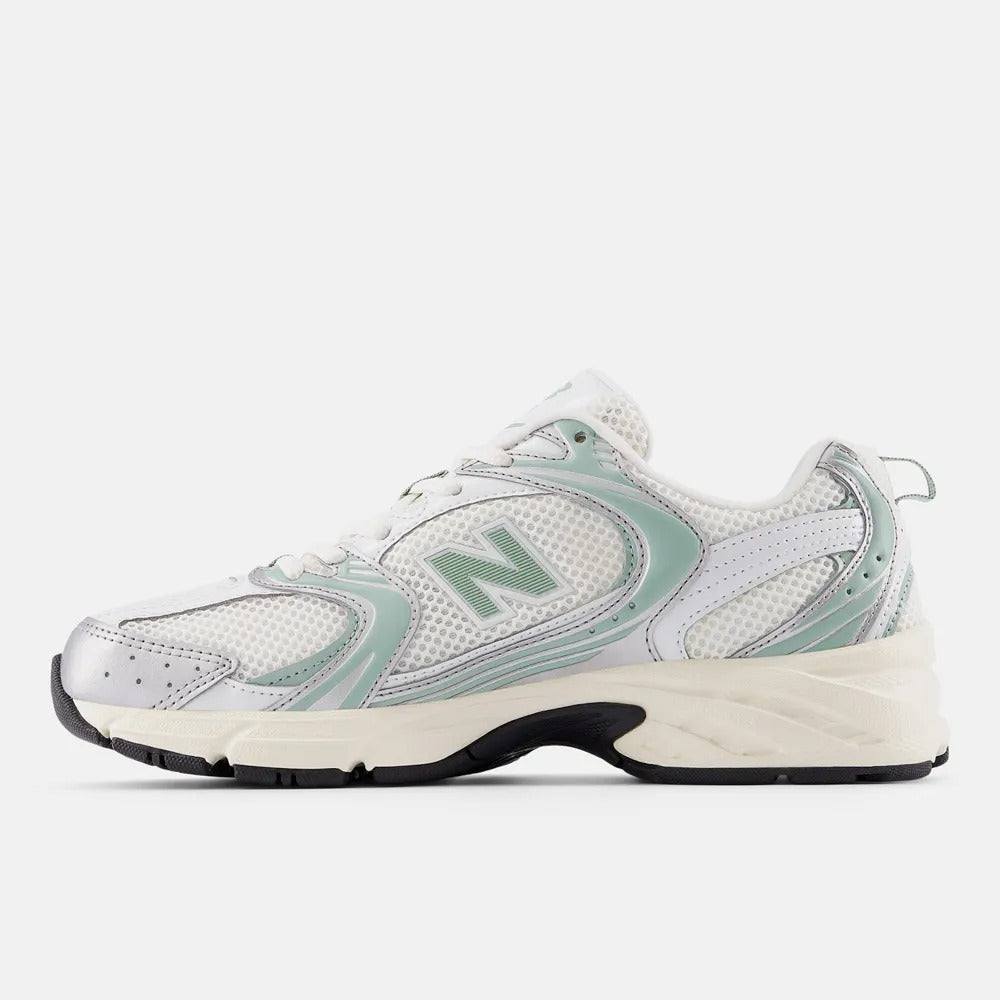 New Balance 530 – Branco/Verde claro