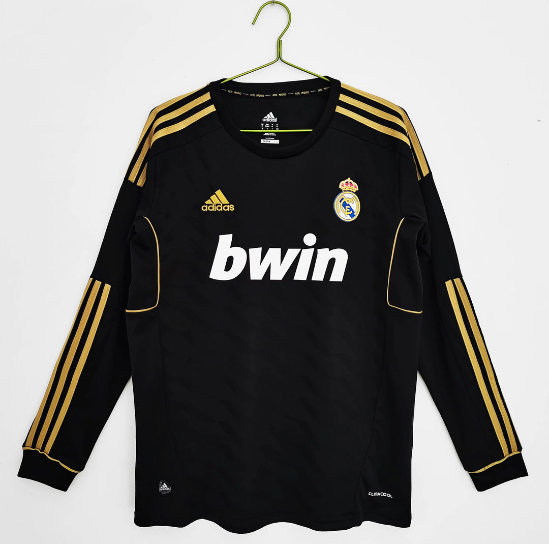 Camisa Retrô Real Madrid 2011/12 Away - Manga Longa