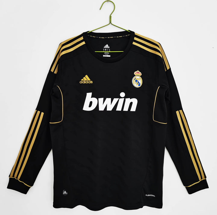 Camisa Retrô Real Madrid 2011/12 Away - Manga Longa