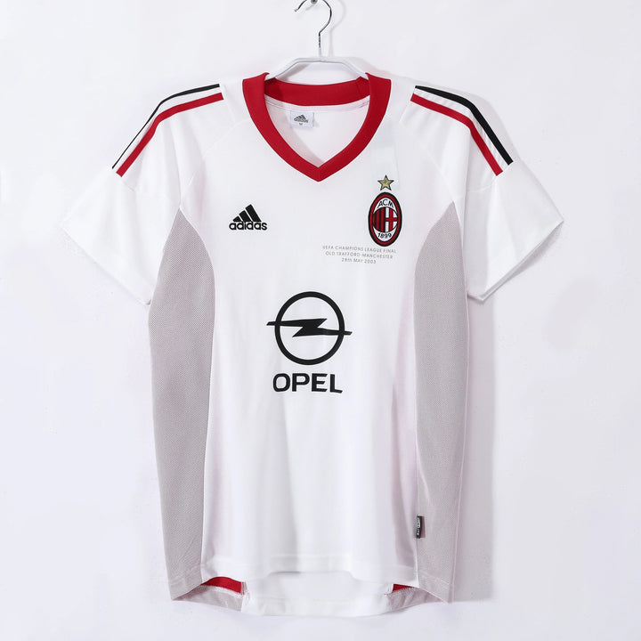 Camisa Retrô Milan 2002/03 Away