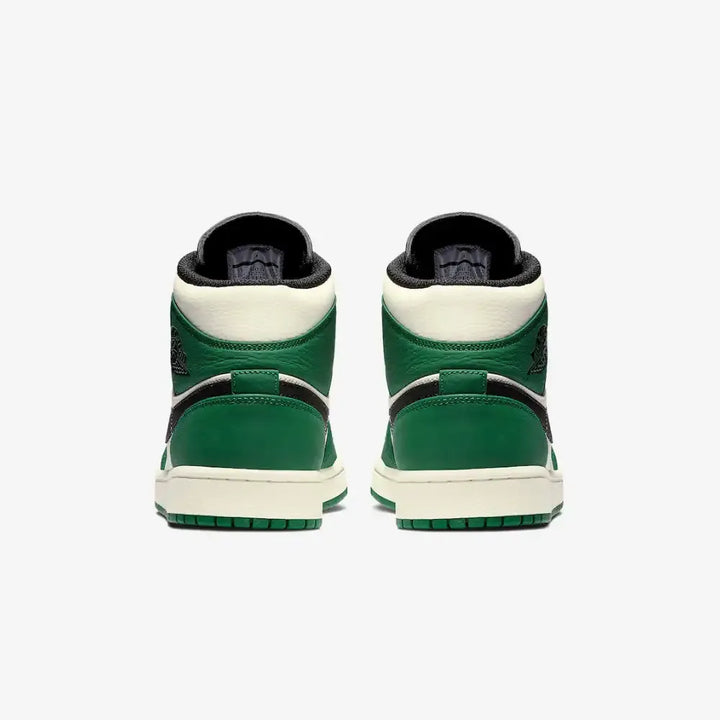 Jordan 1 Mid - Verde Pinheiro/Sail/Preto