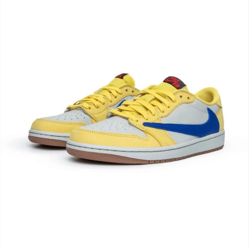 Jordan 1 Low Travis Scott Amarelo Canário