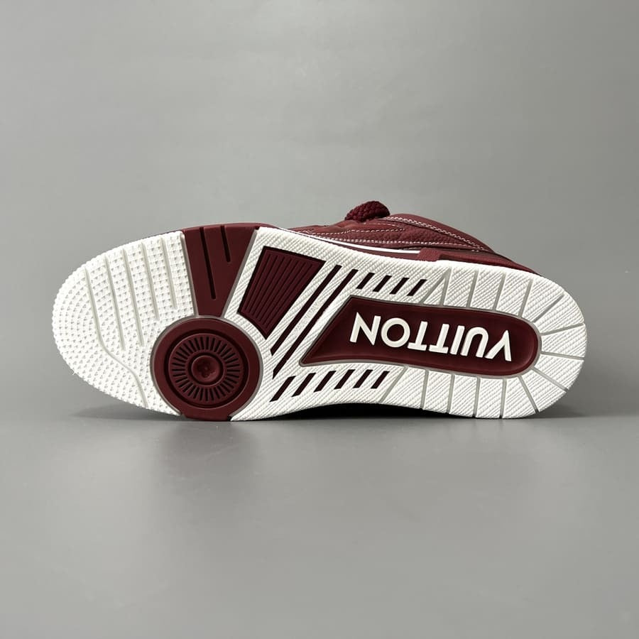 Louis Vuitton LV Skate Sneaker – Bordô/Vermelho
