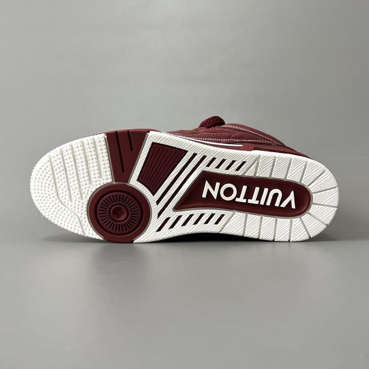 Louis Vuitton LV Skate Sneaker – Bordô/Vermelho