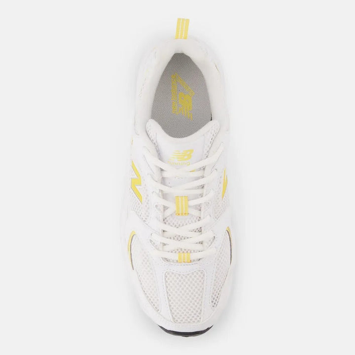 New Balance 530 – Branco/Amarelo
