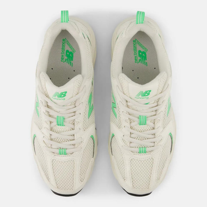 New Balance 530 – Bege claro/Verde claro