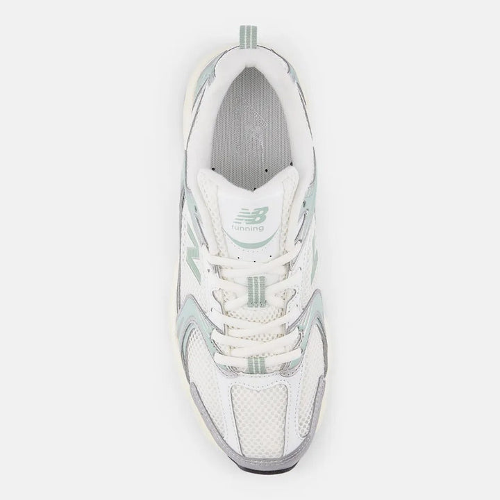 New Balance 530 – Branco/Verde claro