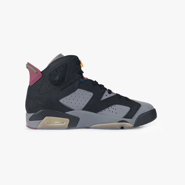 Jordan 6 Retro - Cinza/Preto/Bordô