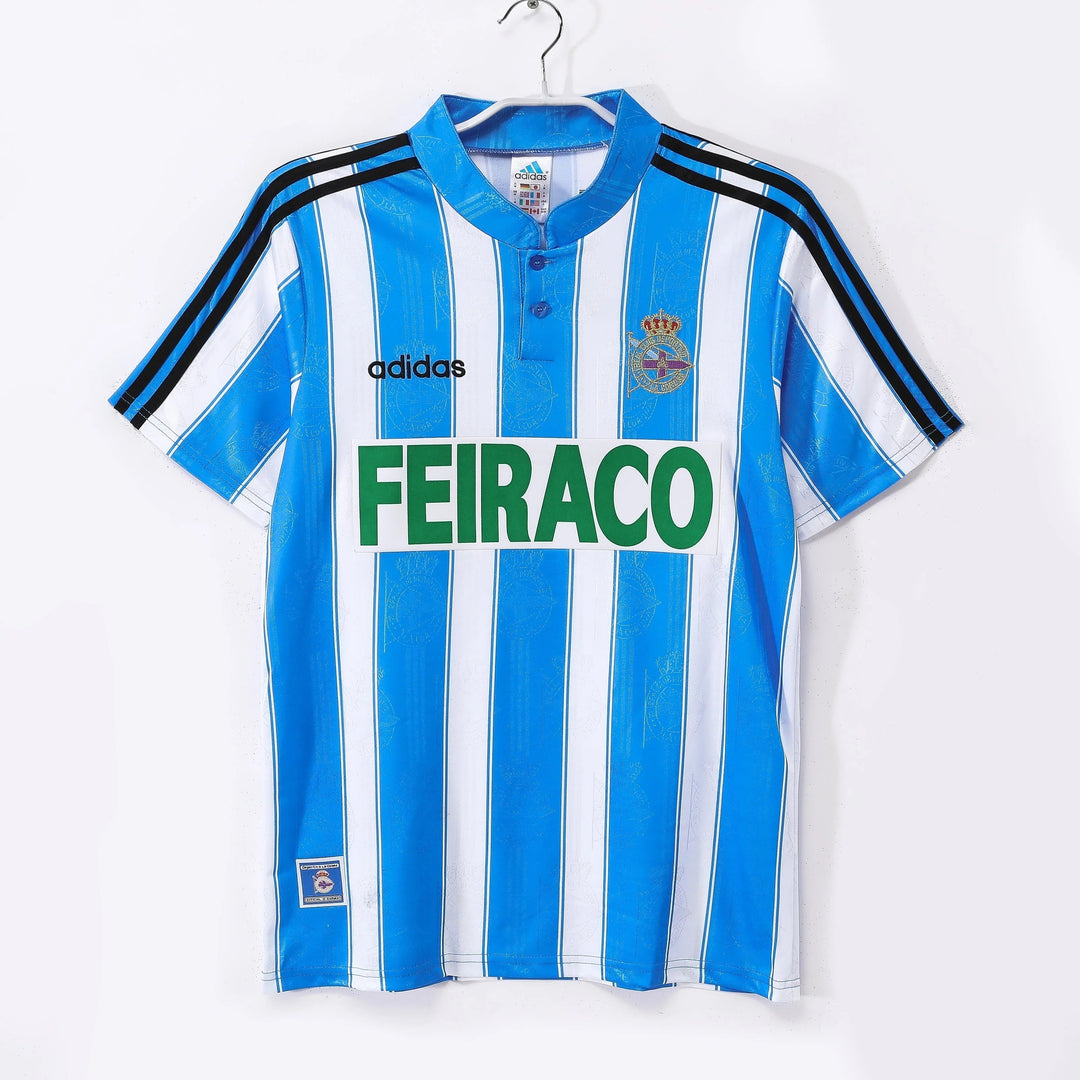 Camisa Retrô Deportivo La Coruña 1997/98 Home
