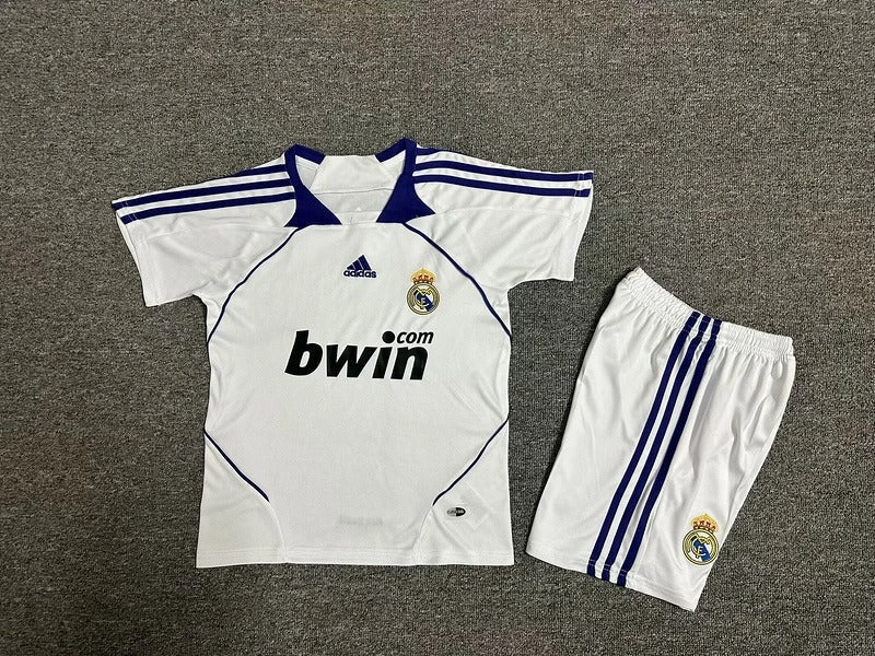 Camisa Retrô Real Madrid 2007/08 Home Infantil – Belt Sports