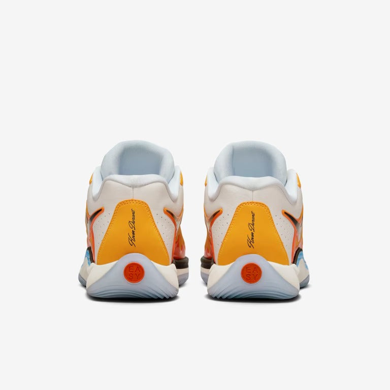 Tênis Nike KD17 Sunrise - Branco/Laranja