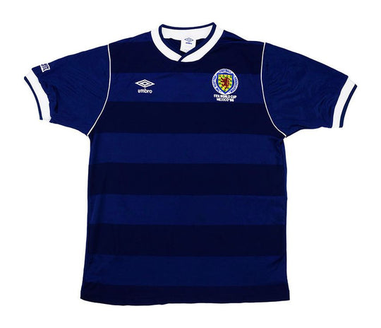 Camisa Retrô Escócia 1986 Home