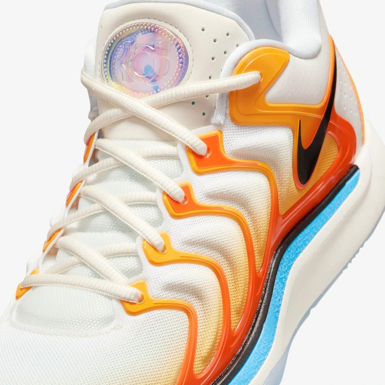Tênis Nike KD17 Sunrise - Branco/Laranja