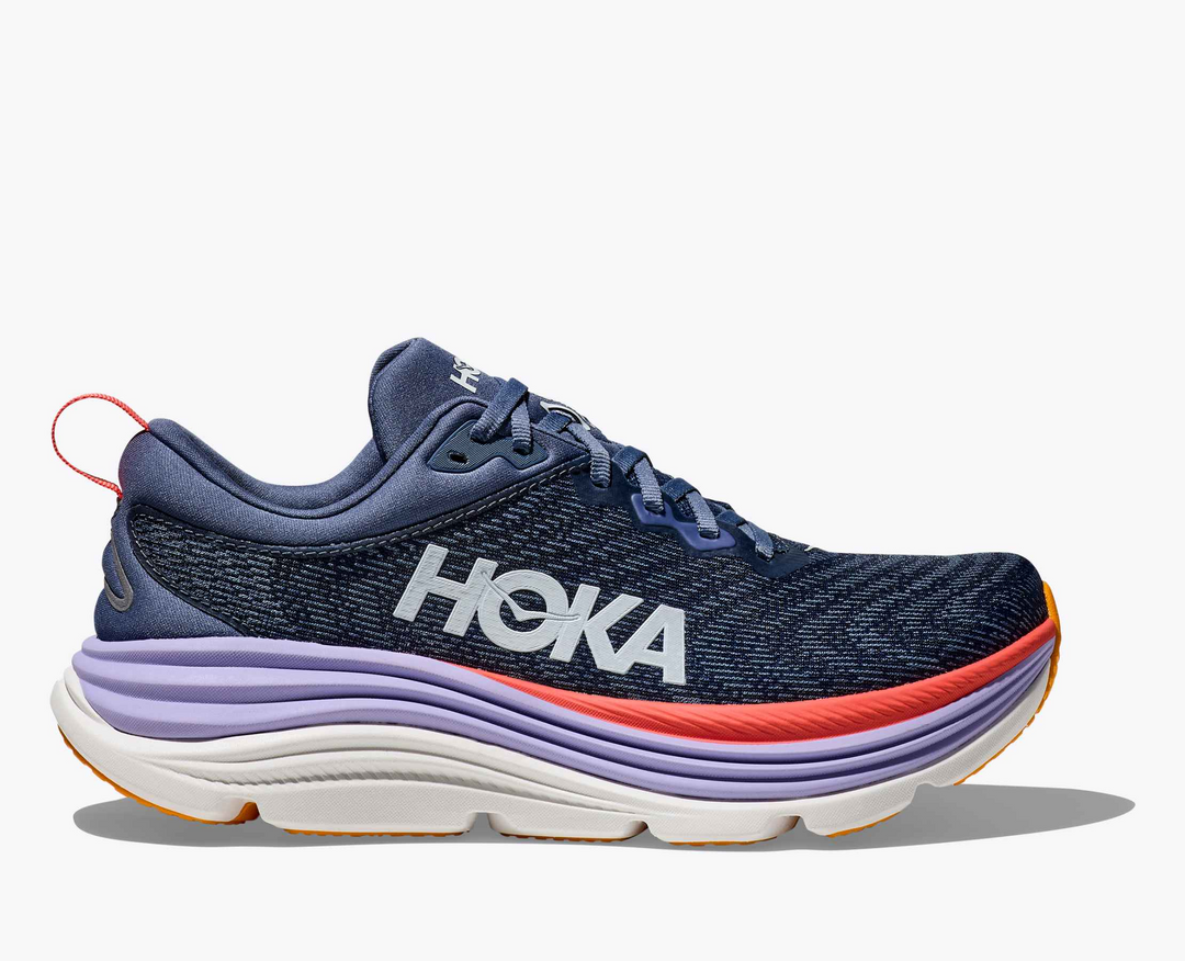 Hoka Gaviota 5 – Cinza/Rosa
