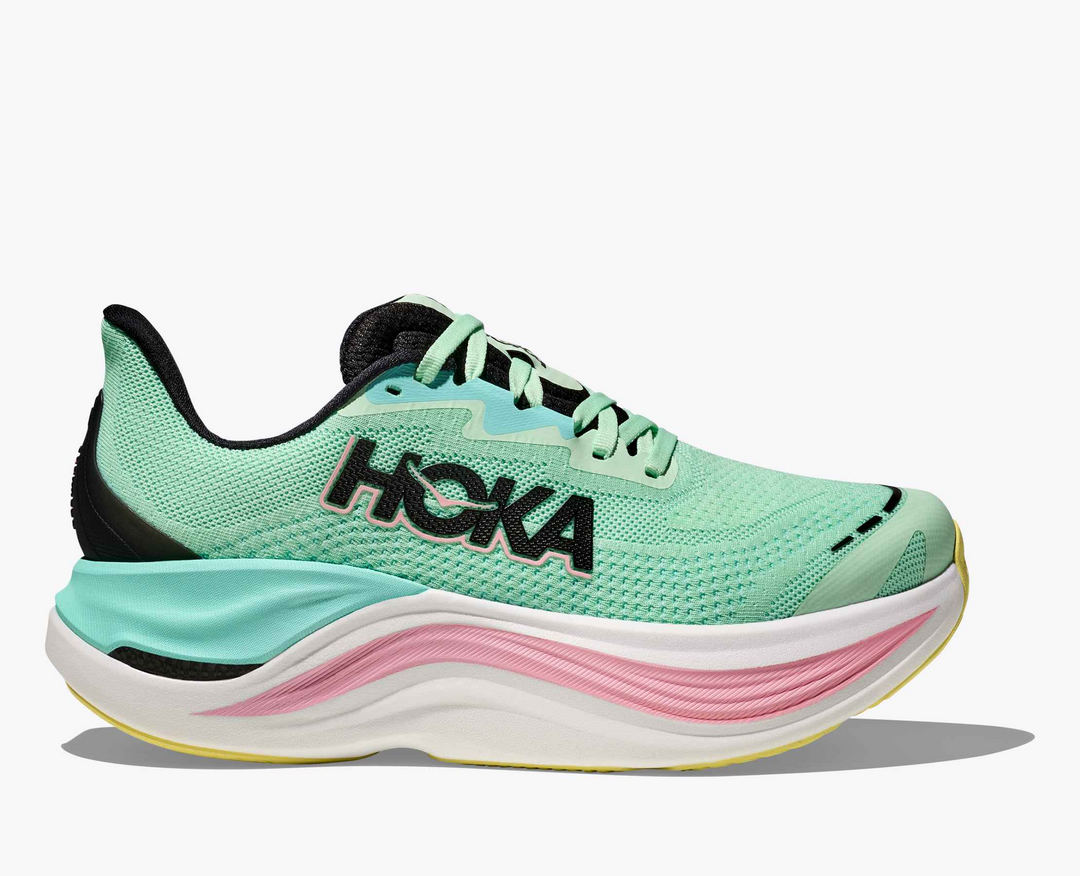 Hoka Skyward X - Azul Menta/Rosa