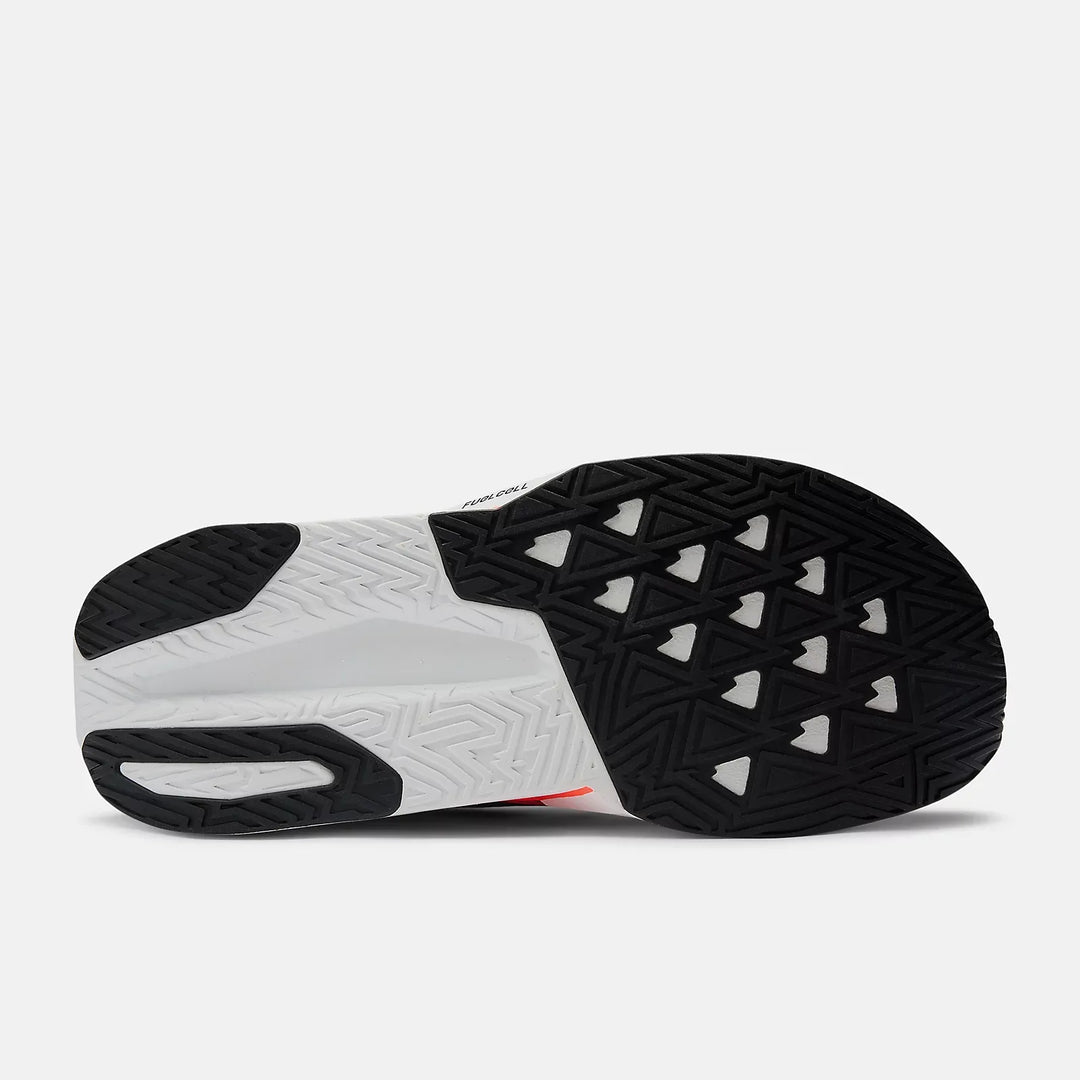 New Balance FuelCell Rebel v5 - Branco/Laranja