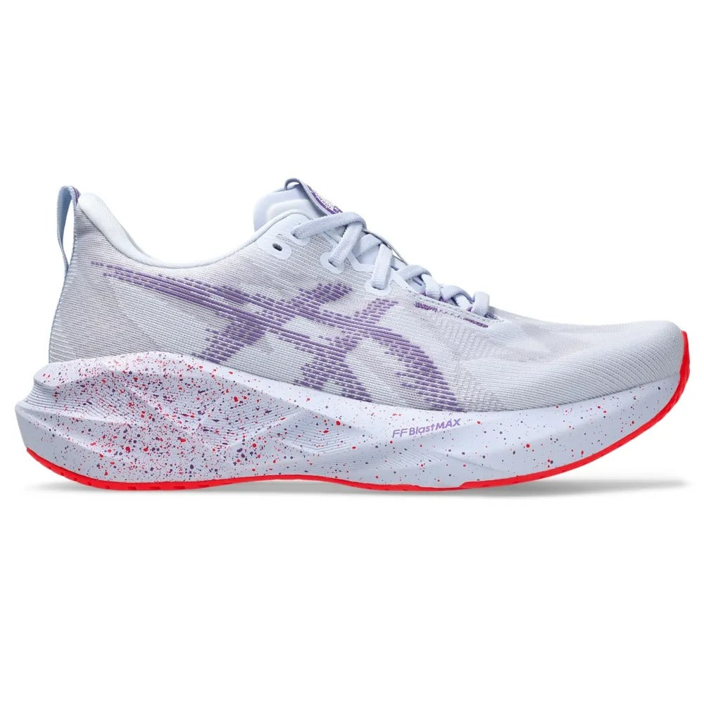 ASICS Novablast 5 – Branco/Roxo